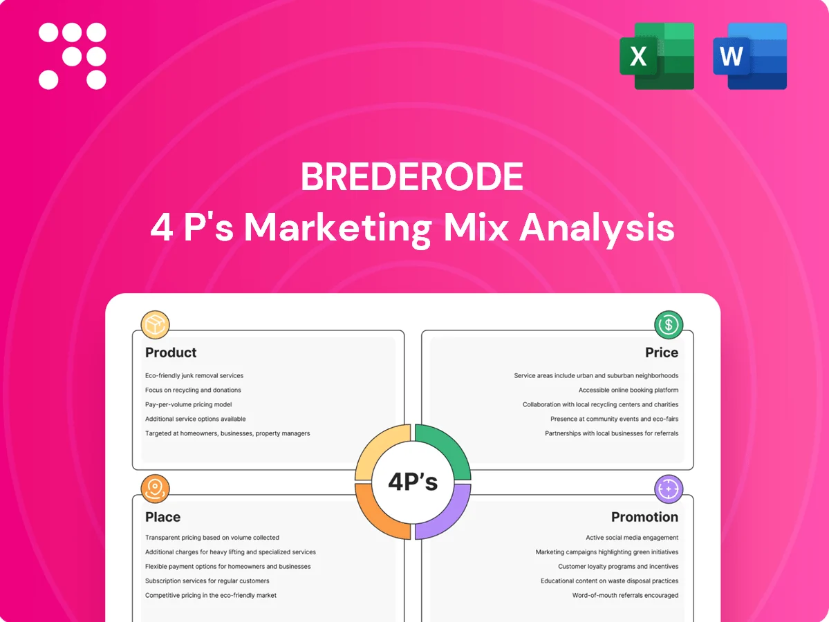 Brederode Marketing Mix