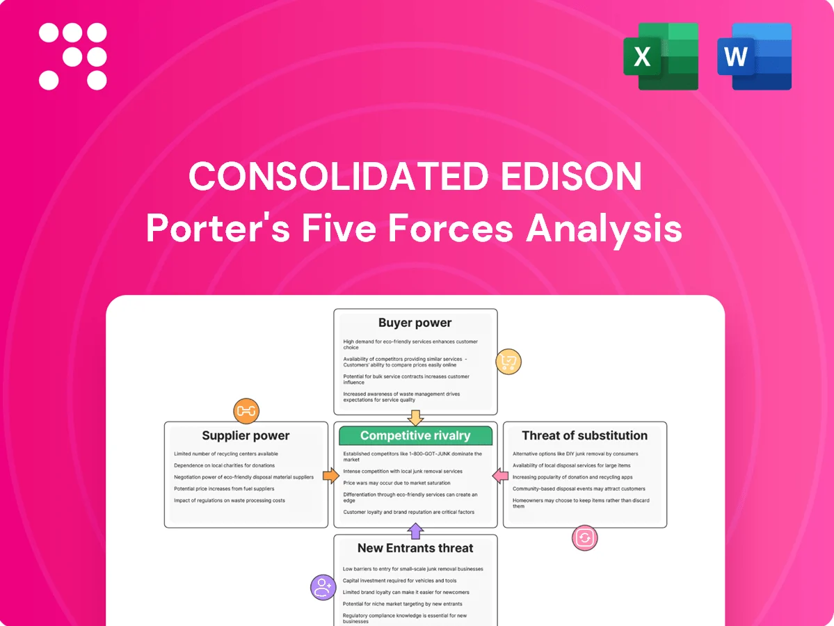 Consolidated Edison Porter's Five Forces Analysis
