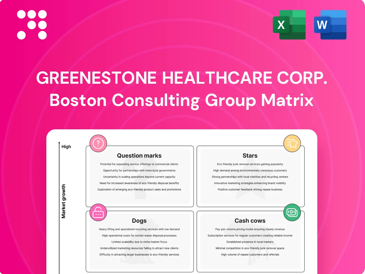 GreeneStone Healthcare Corp. Boston Consulting Group Matrix