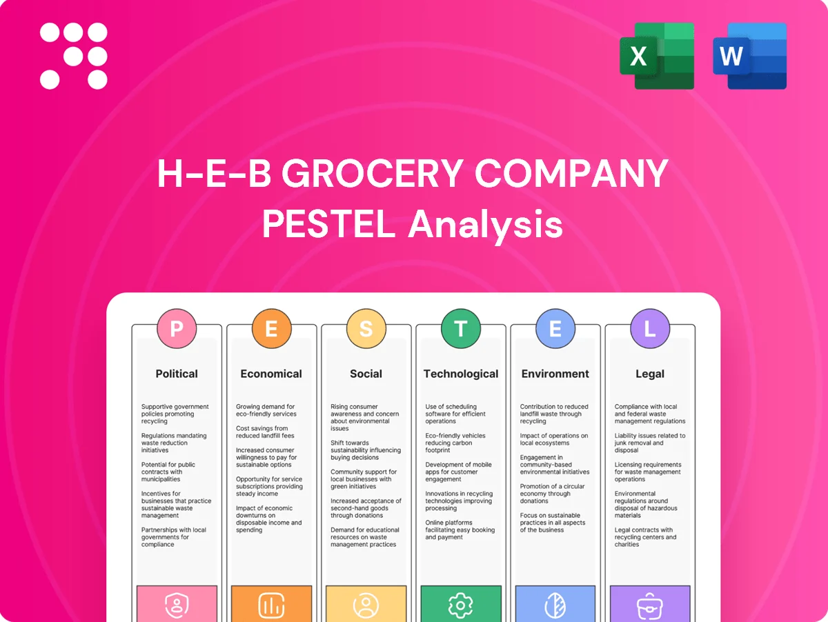 H-E-B Grocery Company PESTLE Analysis