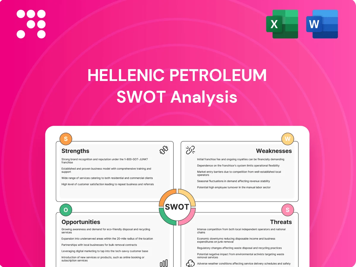 Hellenic Petroleum SWOT Analysis