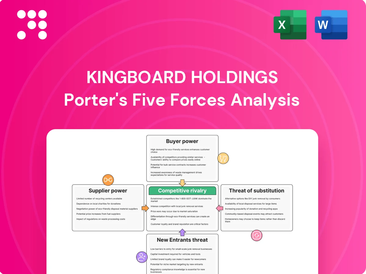 Kingboard Holdings Porter's Five Forces Analysis