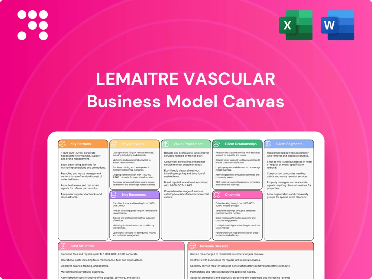 LeMaitre Vascular Business Model Canvas