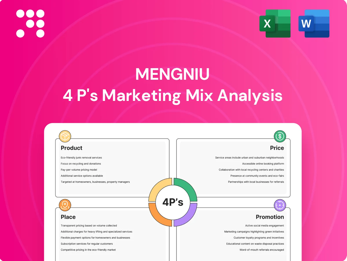 Mengniu Marketing Mix