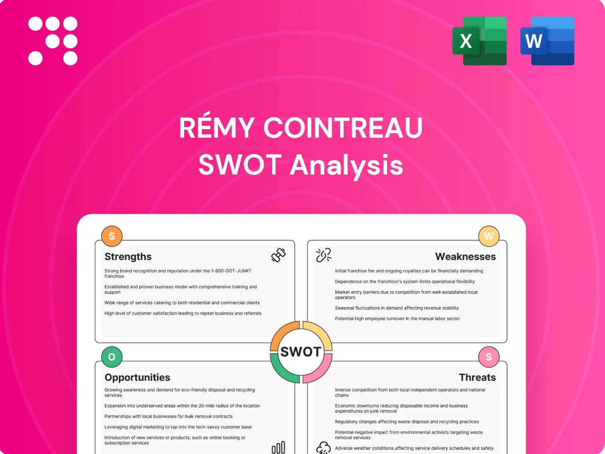Rémy Cointreau SWOT Analysis