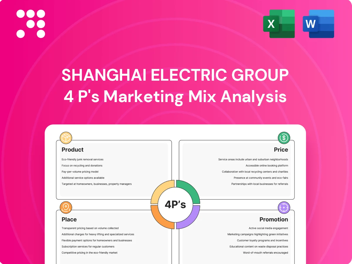 Shanghai Electric Group Marketing Mix