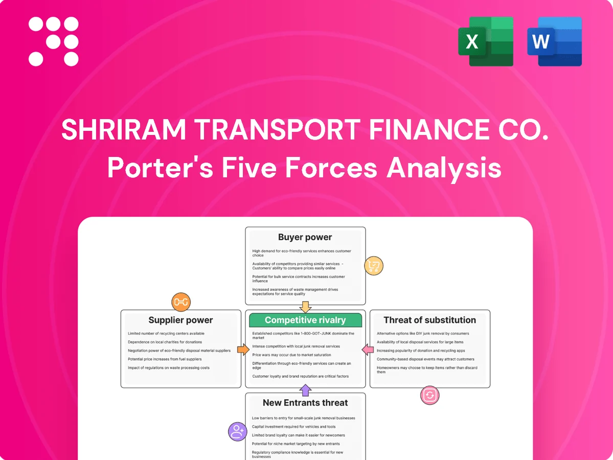 Shriram Transport Finance Co. Porter's Five Forces Analysis