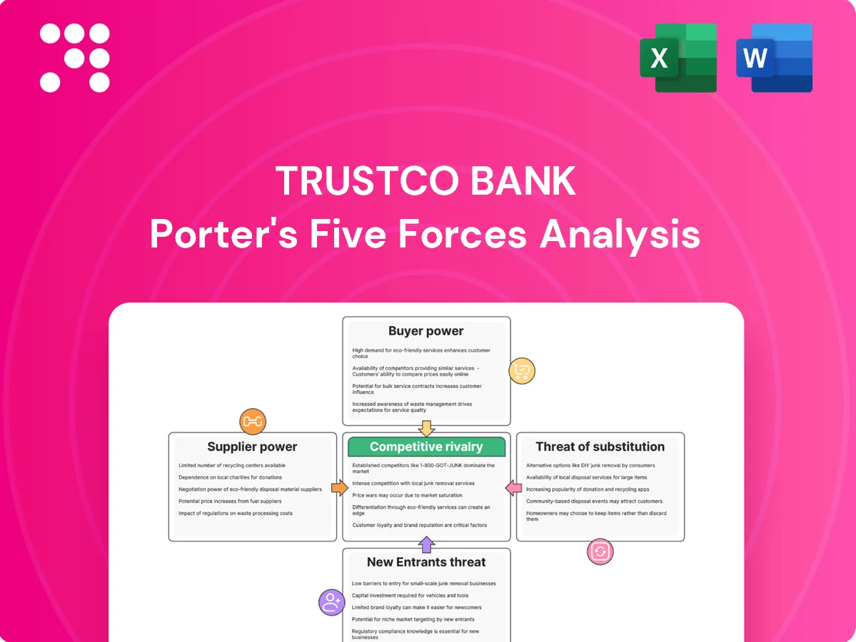 TrustCo Bank Porter's Five Forces Analysis