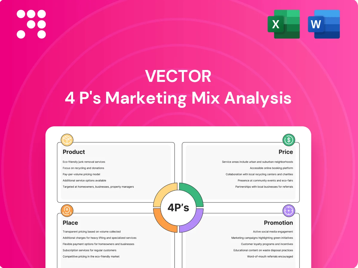 Vector Marketing Mix
